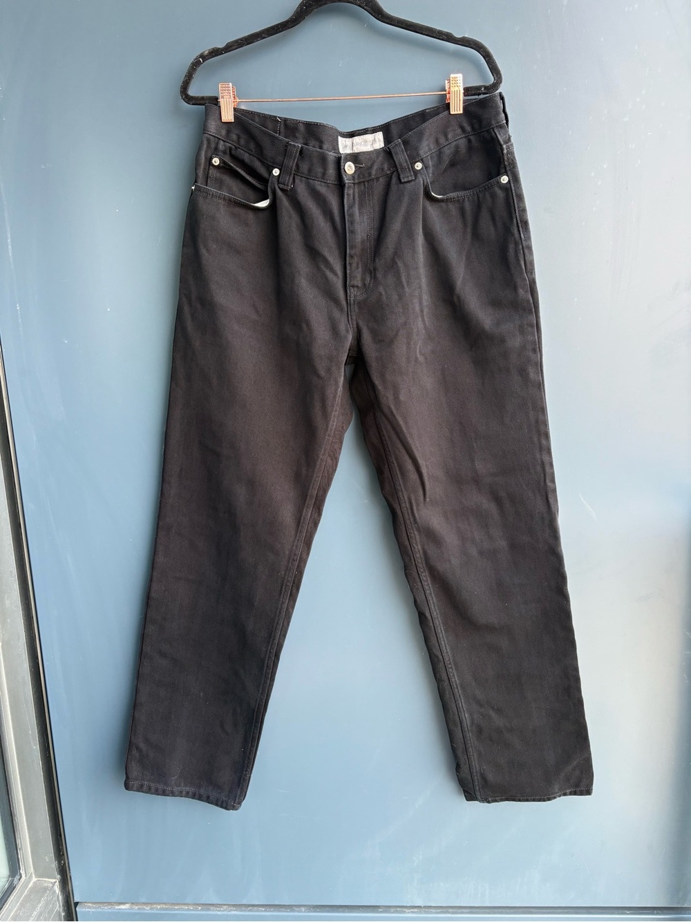 Vintage 90s Y2K WindRiver Black Jeans – Relaxed Straight Leg